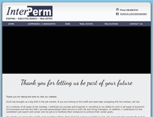 Tablet Screenshot of interpermresources.com